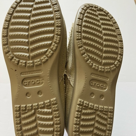 Crocs Avast Khaki Slip On Shoe M 7 New with Tags - Picture 4 of 6